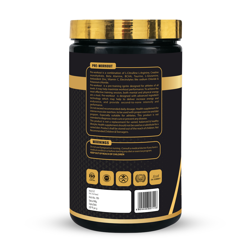 Pre Workout Gold