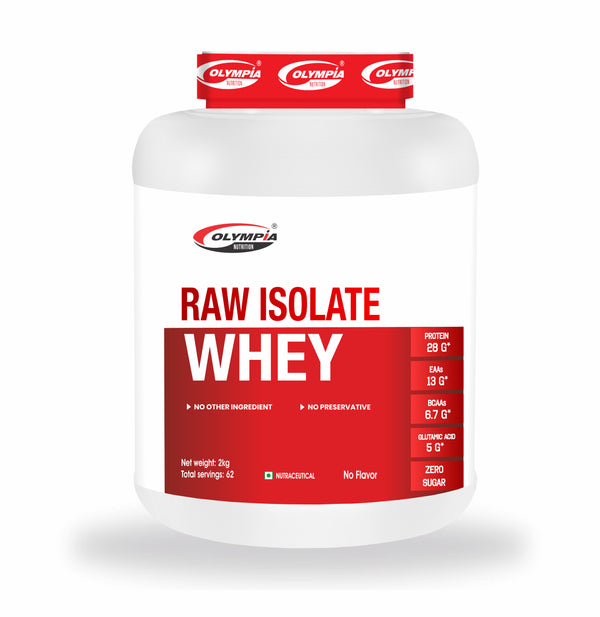 Raw isolate whey  2kg No flavor