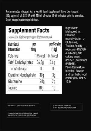 Size Up Fruit Fusion 150g