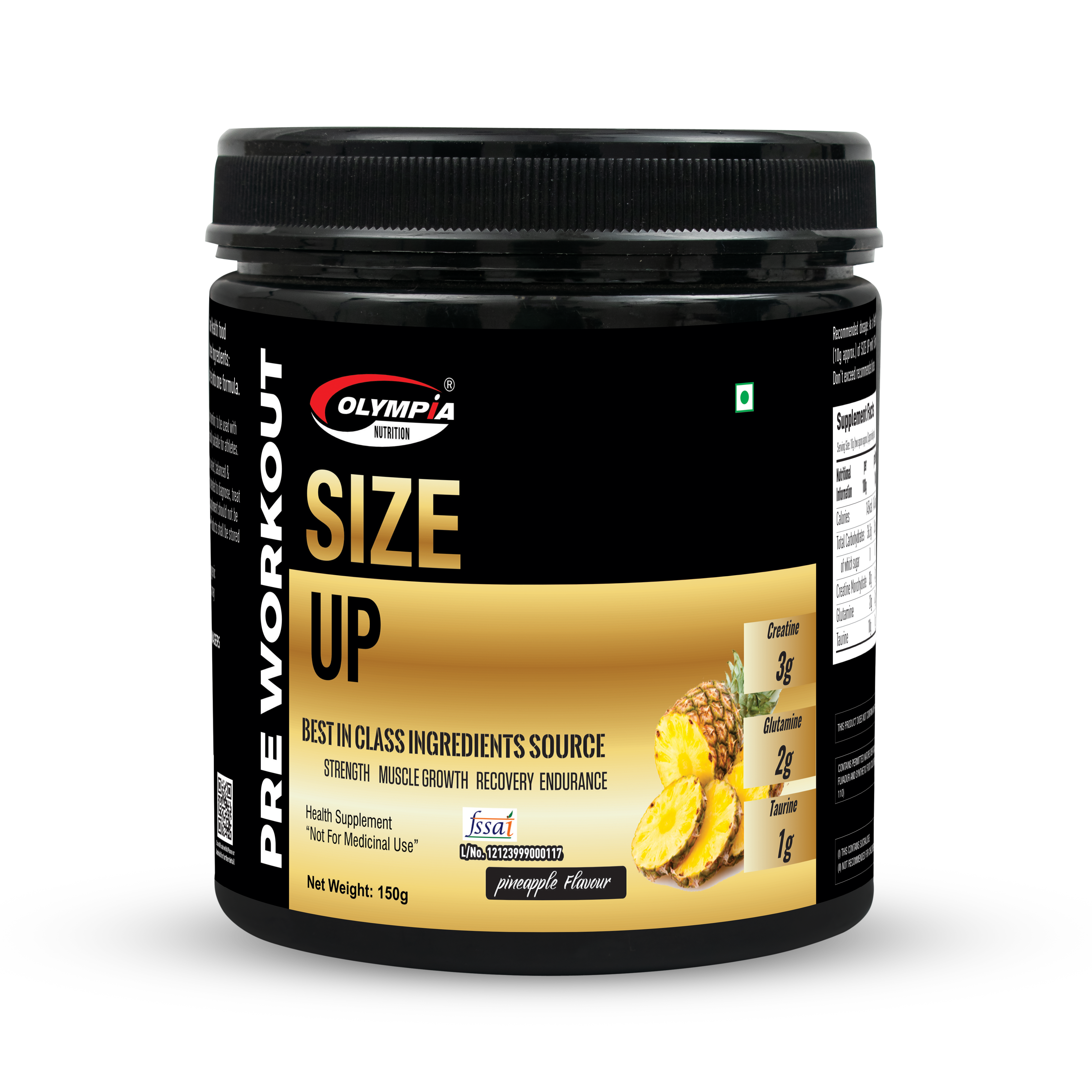 Size Up  Pineapple 150g