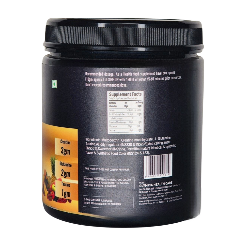 SIZE UP FRUIT FUSION 150GM