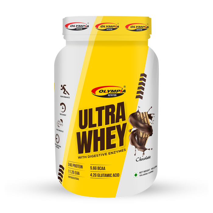 Ultra Whey Protien - 25G  (With Digestive Enzymes)