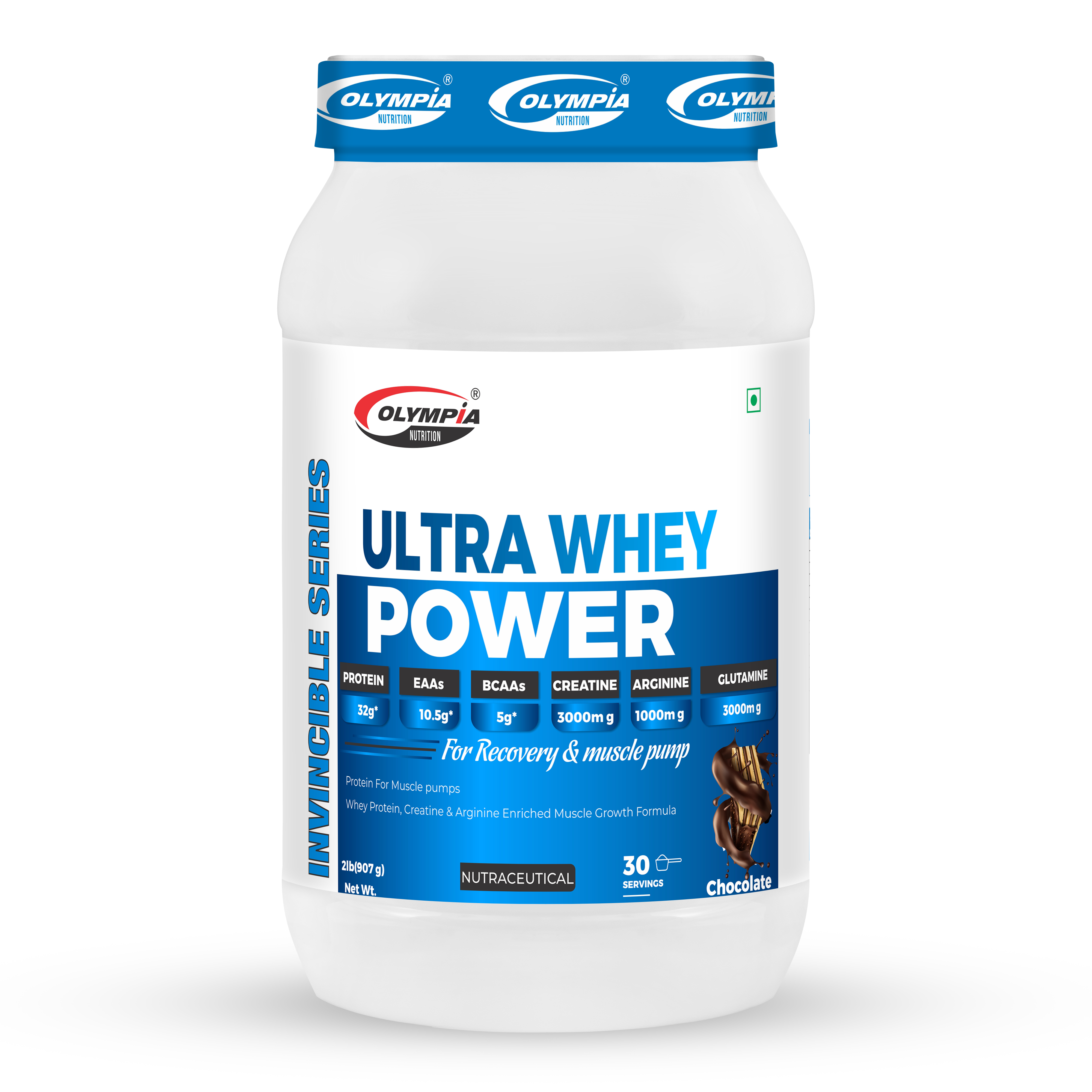 Combo of Ultra Whey Vanilla 2lbs and Omega-3 Fish Oil 60 capsules.