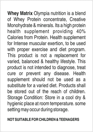 Whey Matrix