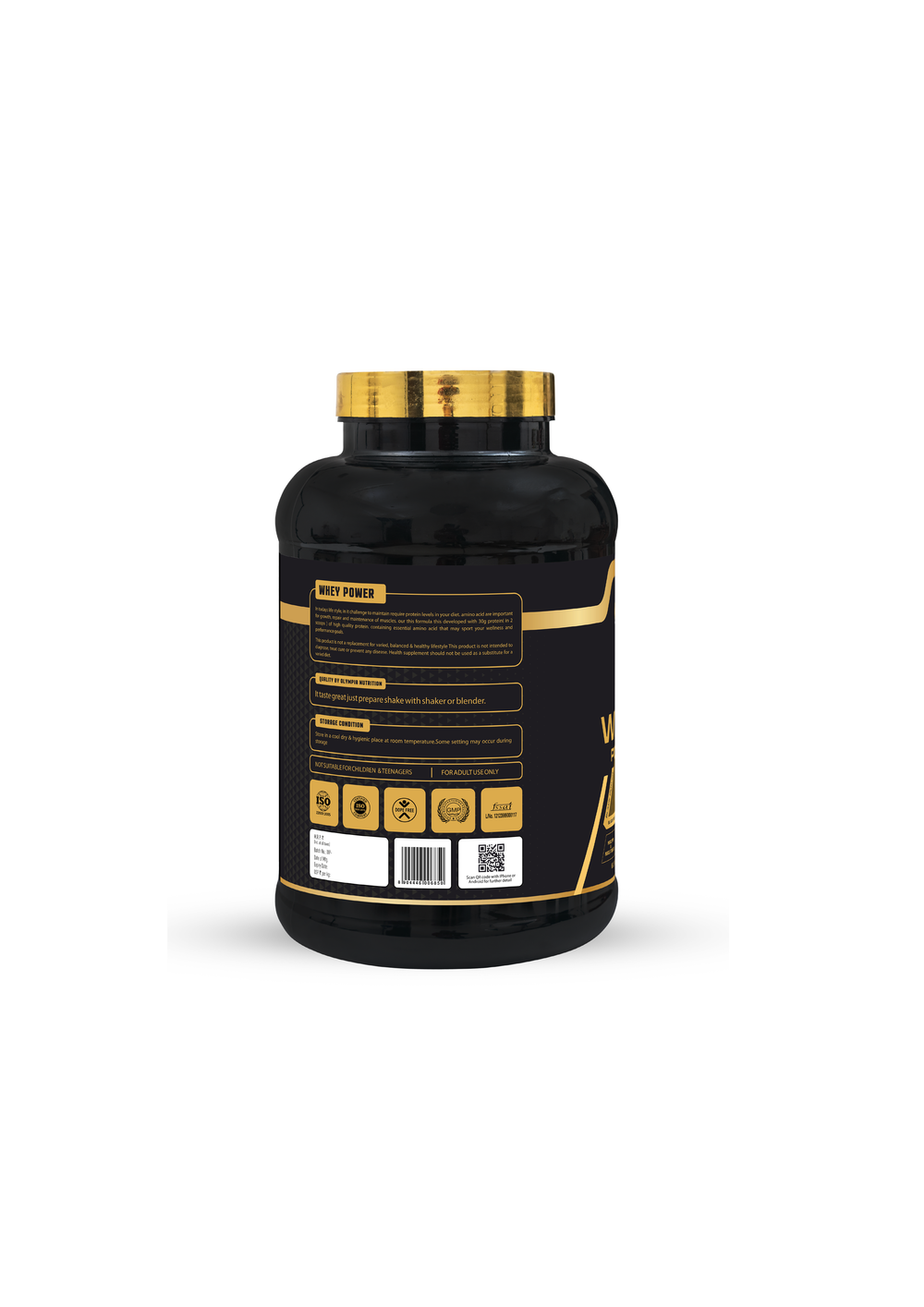 Whey Power Chocolate 2 LBS Gold
