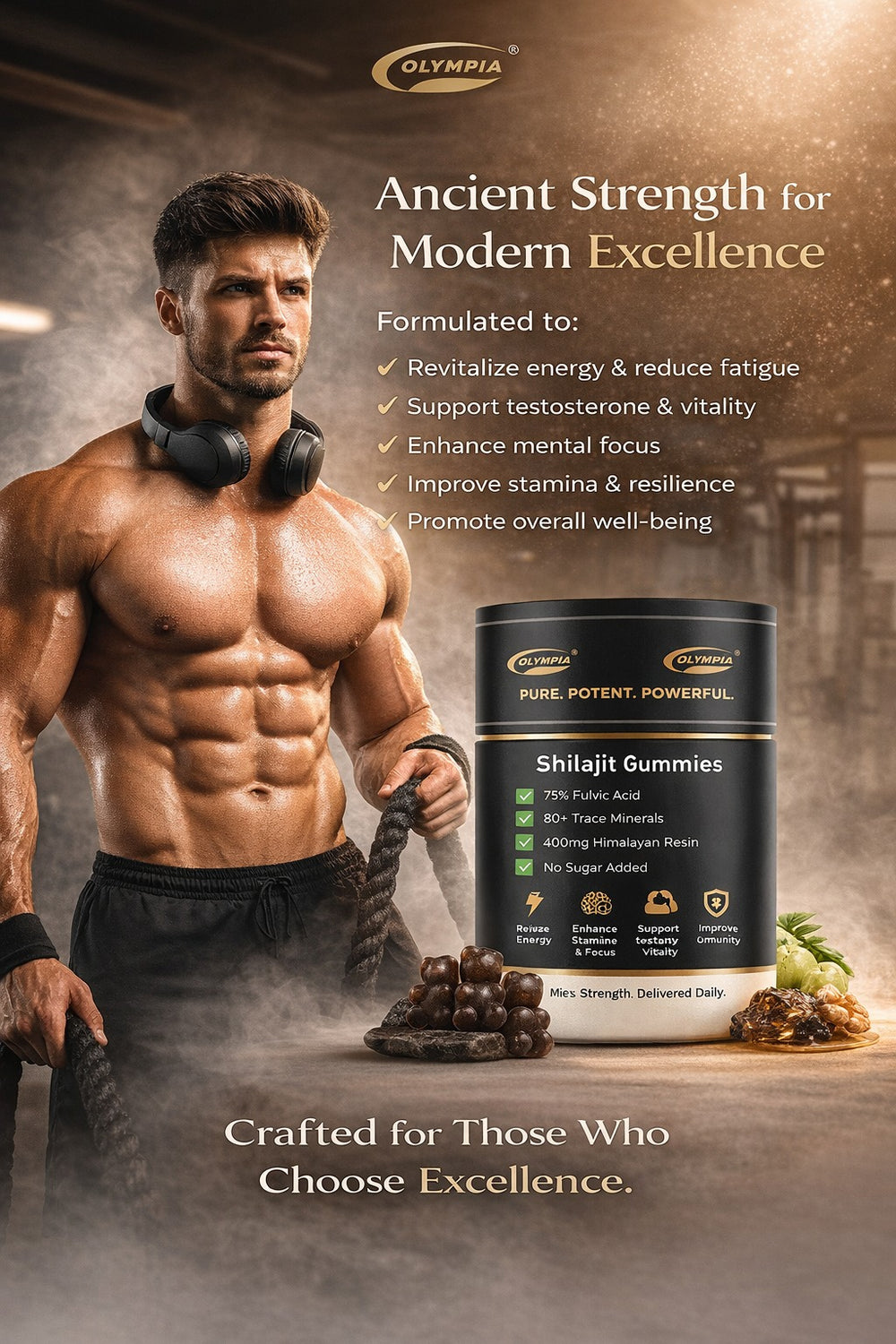 Shilajit Gummies 60N Gummies