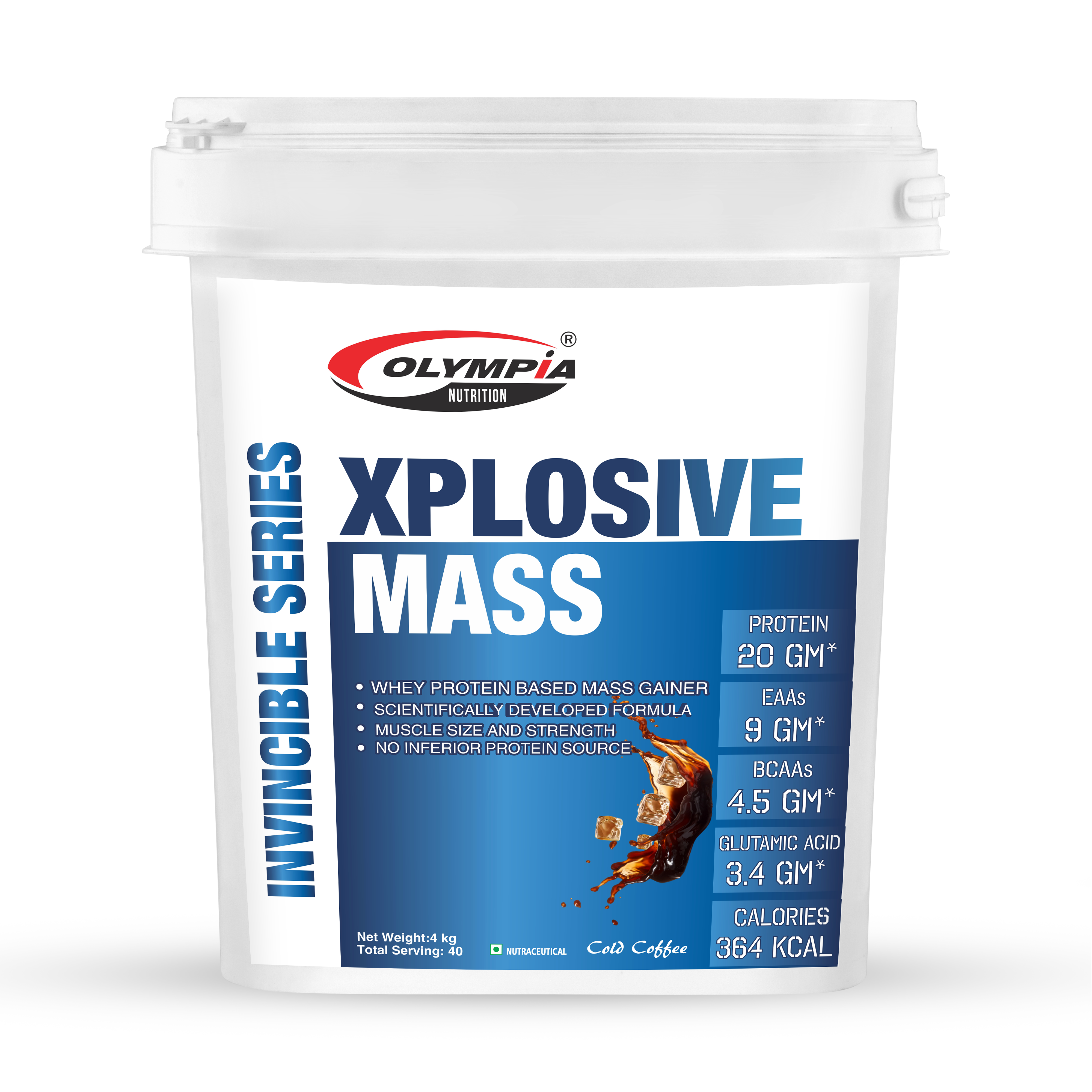 Xplosive Mass 4kg cold coffee