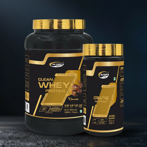 Combo of Gold Series Clean Whey Protein 2lbs & Creatine Monohydrate 100g
