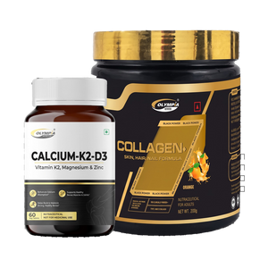 Combo of Collagen and Calcium-K2-D3 60veg Tablets