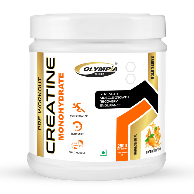 Creatine Monohydrate 250g orange