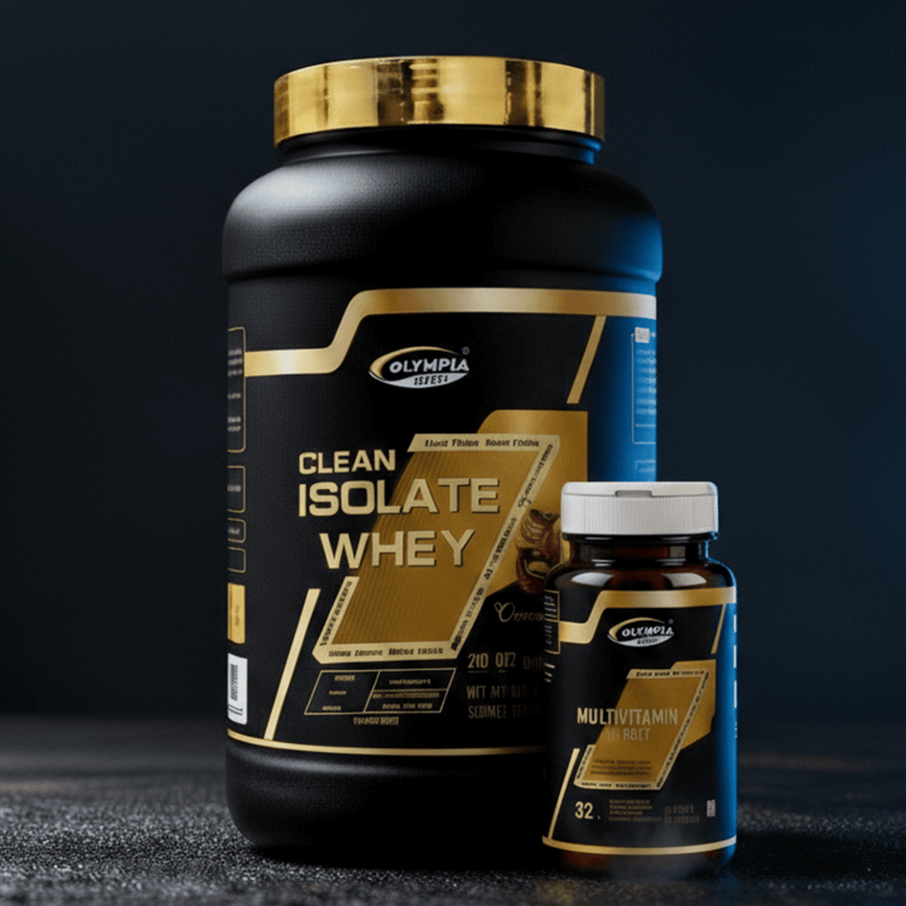 Combo of Clean Isolate Whey Protein 2lbs and Multivitamin 60 Tablets