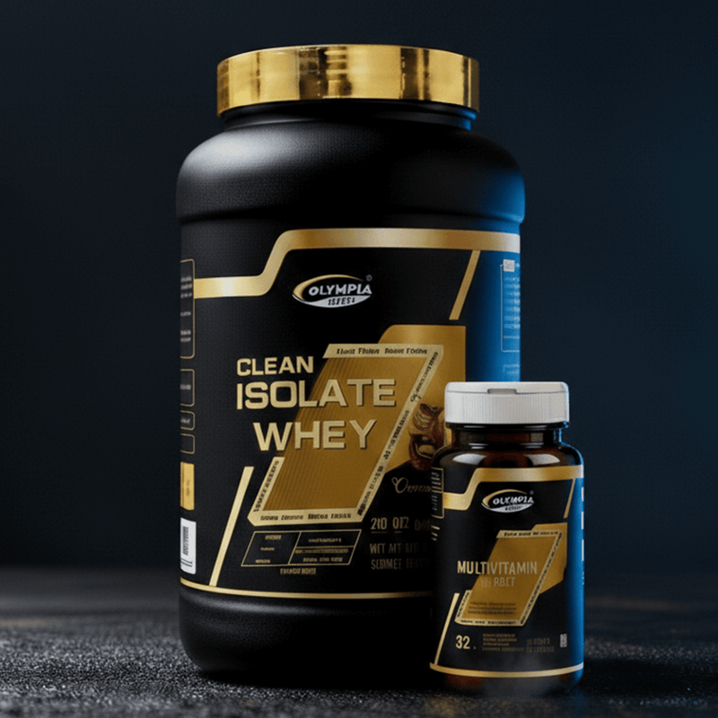 Combo of Clean Isolate Whey Protein 2lbs and Multivitamin 60 Tablets